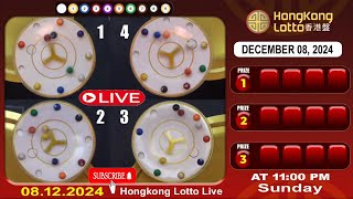 Hongkong Lotto Live December 08 2024  Lotto Live [upl. by Doomham730]