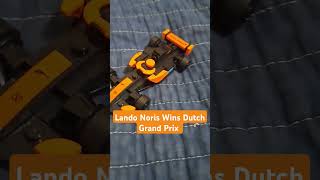 Lando Noris Wins Dutch Grand Prix Lego F1 McLaren 30683 [upl. by Anuahc]