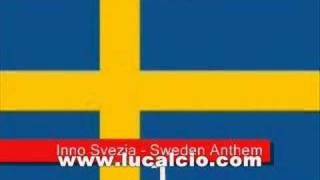 Euro2008  Sweden Anthem  Inno Svezia [upl. by Eiryt]