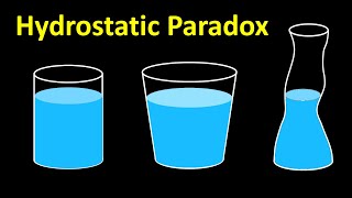 🔴 Hydrostatic Paradox  for Class 11 in HINDI [upl. by Bil]