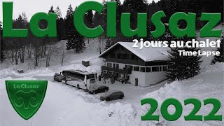 La Clusaz  Janv 2022  2  Deux jours au chalet [upl. by Duj192]