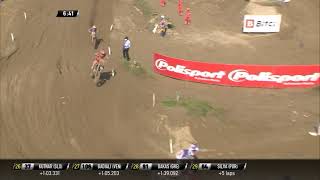 Cairoli vs Coldenhoff  MXGP Qualifying  Monster Energy FIM Motocross of Nations 2021  Italy [upl. by Olette]