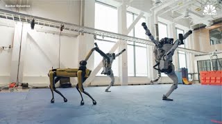 Watch Boston Dynamic robots show off dance moves in new viral video [upl. by Lindemann]