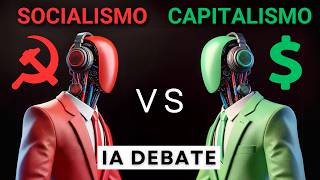 IA DEBATE Capitalismo VS Socialismo [upl. by Esetal179]