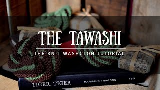 Learn To Knit  Tawashi Spiral Scrubbie Sponge Tutorial [upl. by Haimirej275]