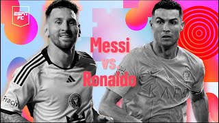 Lionel Messi vs Cristiano Ronaldo Who has had the better season  FC 100  ESPN FC [upl. by Aiyt]