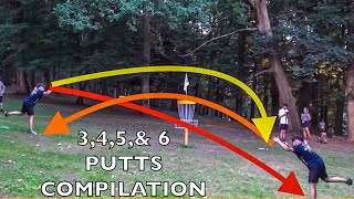 DISC GOLF PUTTING CATASTROPHES  NUMEROUS MISSES amp quotYIPSquot COMPILATION [upl. by Yknip384]