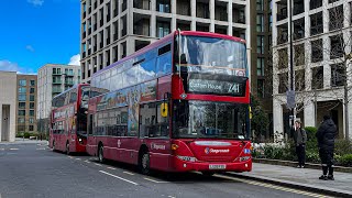 Full Route Visual Stagecoach Route 241  Silvertown Royal Wharf  Stratford City  15099  LX09FYU [upl. by Colly]