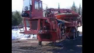 1995 Morbark 1300 Tub Grinder [upl. by Elagibba453]