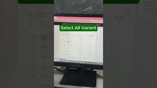 How to Add Bulk Variants in Shopify shopify shopifytutorial [upl. by Ram26]