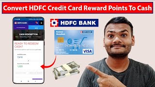 How To Convert HDFC Bank Credit Card Reward Points To Cash 2022 [upl. by Nosaes]