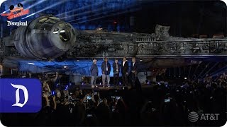 DisneyParksLIVE Star Wars Galaxy’s Edge Dedication Moment [upl. by Nilyac]