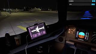 Night Flight Gibraltar Airport to Majorca Airport in an AIRBUS A321Neo Microsoft Flight Simulator [upl. by Alarise]