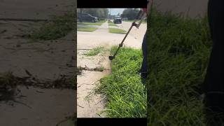 cutting grass ASMR grasscuttingmachine asmr [upl. by Brunk]