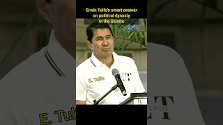 Erwin Tulfos smart answer on Political Dynasty [upl. by Adnolahs811]