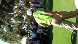 Tiger Woods  Australian Masters 2009  awesome [upl. by Nwahsyar]