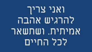 Robbie Williams  Feel  Hebrew Lyrics [upl. by Eicirtap]