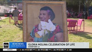 Celebration of life held for Gloria Molina [upl. by Avner]