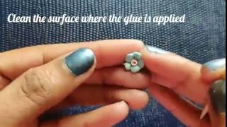 How to use E6000 Glue  Basics of Jewelry Making [upl. by Maridel]