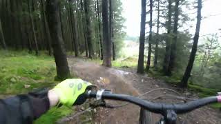 BikePark Wales  Vicious Valley Red  Transition Sentinel v2  October 2024 [upl. by Nolyat262]