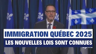 Québec met tout en Pause  Le Nouveau Plan Dimmigration au Québec Est Connu via ce Moratoire [upl. by Correy]