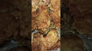 Fried Chicken breastchickenbreast friedchicken chicken trending food asmreating asmr short [upl. by Lorene]