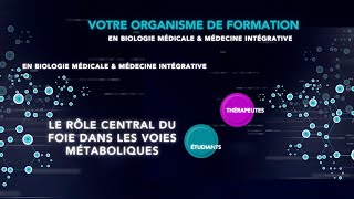 Extrait de formation  Rôle central du foie et du pancréas dans les voies métaboliques [upl. by Merat521]