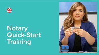 Notary QuickStart Training [upl. by Goldarina]