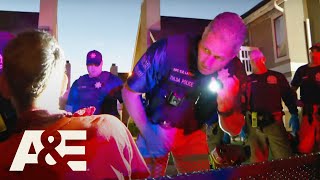 Live PD Gang Member Shot Episode 2  AampE [upl. by Arodnahs290]