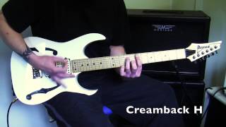 Celestion Cream Alnico vs Creamback H [upl. by Netsrik868]