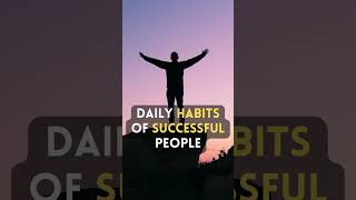 Daily Habits of Successful People  Mentally Strong [upl. by Yaf451]