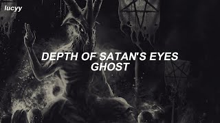 Depth Of Satans Eyes  Ghost Spanish  English lyrics [upl. by Latihs427]