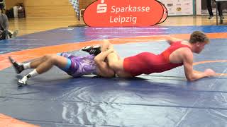 Wrestling  Ringen LM Sachsen 2024 Leipzig Jugend A U17 FR 92 kg Schenderlein  Skotarczak [upl. by Tara732]