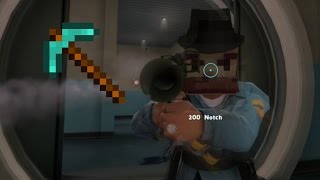 Minecraftcreator Notch playing TF2 [upl. by Ahsied]