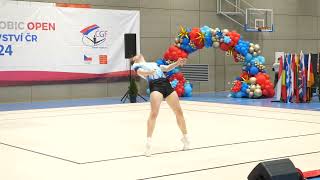 Czech Aerobic Open 2024  Final  SEN IM  GER  Nils Angerstein [upl. by Kcirted]