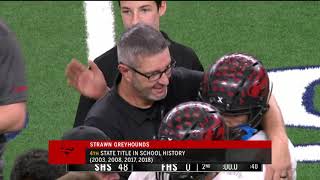 HIGHLIGHTS Strawn Wins 1A SixMan Division II Texas High School Football Championship [upl. by Merrie]