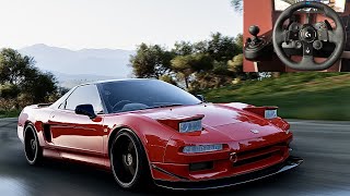 Honda NSX Forza Horizon 5 Logitech g923 [upl. by Aicelef371]