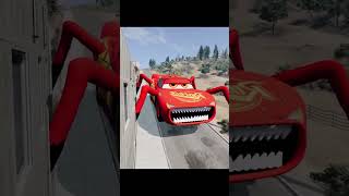 MUSIC MAN LIGHTNING MCQUEEN HEAD EATER VS POLICE CAR EATER  COFFIN DANCE COVER [upl. by Gona271]