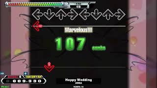 【DDR GRAND PRIX】Happy Wedding【DP DIFFICULT】 [upl. by Assenna254]