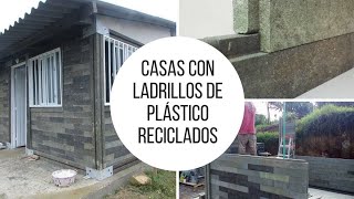 casas con ladrillos de plastico en colombia [upl. by Merkle]