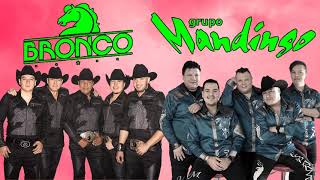 GRUPO BRONCO Y GRUPO MANDINGO EXITOS SUS MEJORES CANCIONES  MIX ROMANTICAS 2021 [upl. by Hsiwhem194]