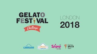 Carpigiani Gelato Challenge London 2018 [upl. by Kall]