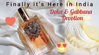 🍋Dolce amp Gabbana Devotion Review 😍Addictive candied Lemon Vanilla Perfume 🩷 [upl. by Eikram873]