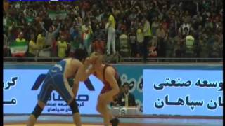 Hassan Rahimi Iran vs Zach Sanders USA 55kg [upl. by Akire151]