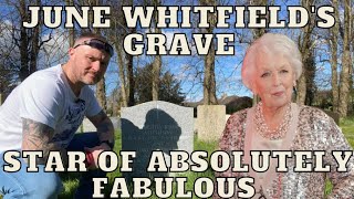 June Whitfields Grave  Absolutely Fabulous Carry on star and actress [upl. by Reuben]