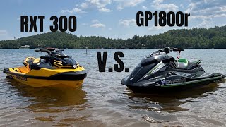 GP1800R SVHO RACE AGAINST 2022 RXT300 [upl. by Juakn]