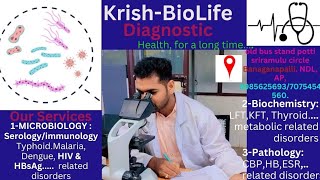 Coming soon Krish BioLife Diagnostic [upl. by Ranilopa423]