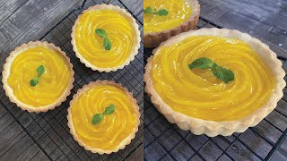 Lemon Tart without Oven Recipe By Chef Hafsa [upl. by Yared]