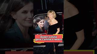 Queen Letizia gave Camilla a lessoncelebrity foryou usa [upl. by Ahcirt]