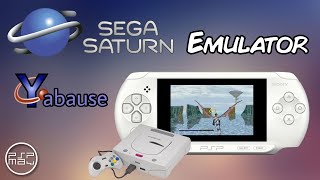 New Sega Saturn emulator Yabause for PSP  2021 [upl. by Aicenev301]